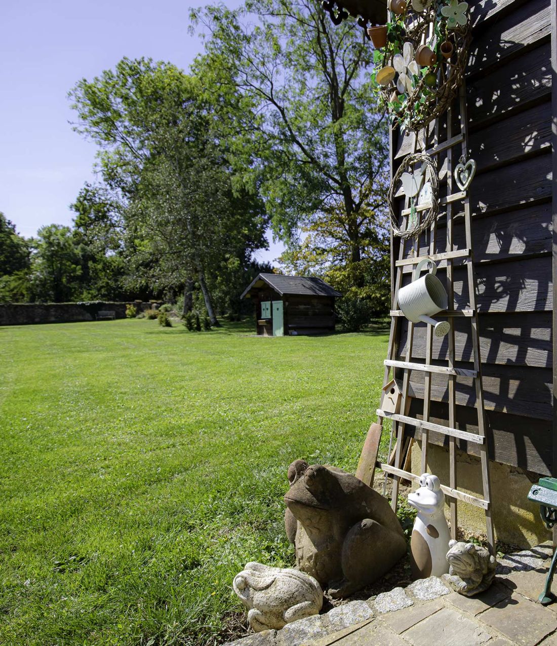 Domaine La Buissonnière - Maison d’hôtes de charme près de Metz en Moselle, Lorraine, France - Les équipements & services - Le jardin