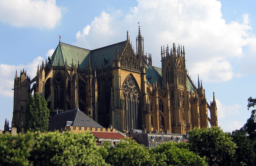 Domaine La Buissonniere - Maison d’hôtes de charme près de Metz en Moselle, Lorraine, France - A découvrir aux alentours - Cathédrale Saint-Étienne de Metz