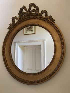 Domaine La Buissonnière - Cabinet de curiosité - Miroir rond