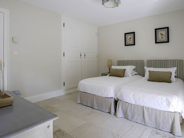 Domaine La Buissonnière - Maison d’hôtes de charme près de Metz en Moselle, Lorraine, France - Vue de la chambre double Hêtre